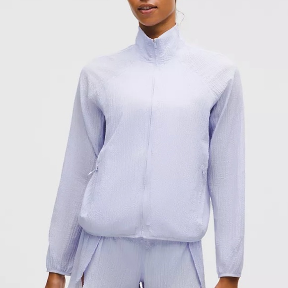 Adopted State Running Textured Jacket. - Picture 4 of 10